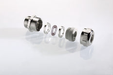Pflitsch EMC Pasacables M63 Latón Niquelado - 2637551S21