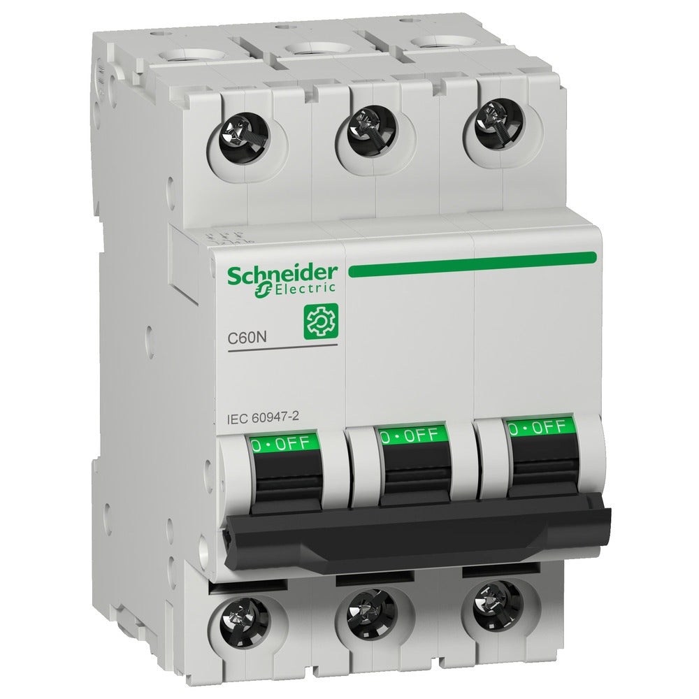 Schneider Multi9 C60N 3P 6A C-Curva MCB Interruptor Automático - M9F11306