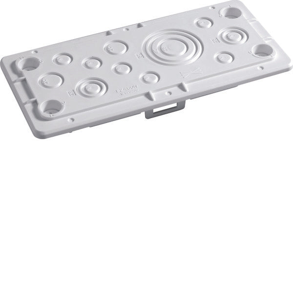 Hager Universal IP44 Placa De Entrada De Cable - FZ468NT