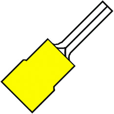Conector De Terminal De Pin Aislado 4.0-6.0mm² P13.5 - 153400 [100 Piezas]