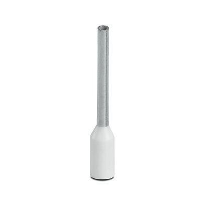 Phoenix Contact Ferrule Blanca 0.5mm² 12mm Longitud - 3200506 [100 Piezas]