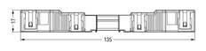 Conector Negro De 5 Pines WAGO 770-115 Con Alivio De Tensión - 770-115