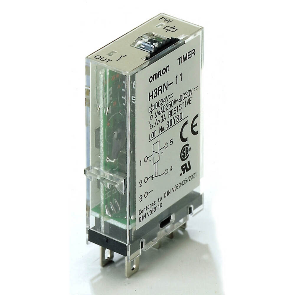 Omron H3RN Relé De Temporizador Multifuncional 24VDC 3A - H3RN1002M