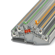Bloque Terminal De Desconexión De Cuchillo Push-In De Doble Nivel 2.5mm² - 3210400