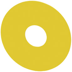Placa De Soporte De Parada De Emergencia Siemens 75mm Amarillo - 3SU19000BC310AA0 [2 Piezas]