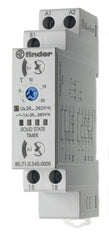 Finder 80.71 Relé Temporizador Multifunción SSR 24-240V CA/CC - 80.71.0.240.0000