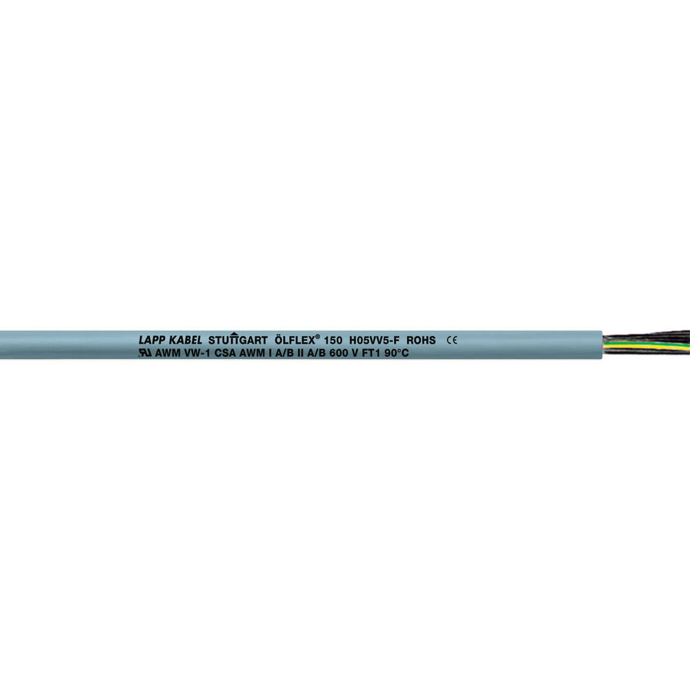 ÖLFLEX 150 3G1 Cable De Control PVC Certificado UL/CSA - 0015203 [20 Metros]