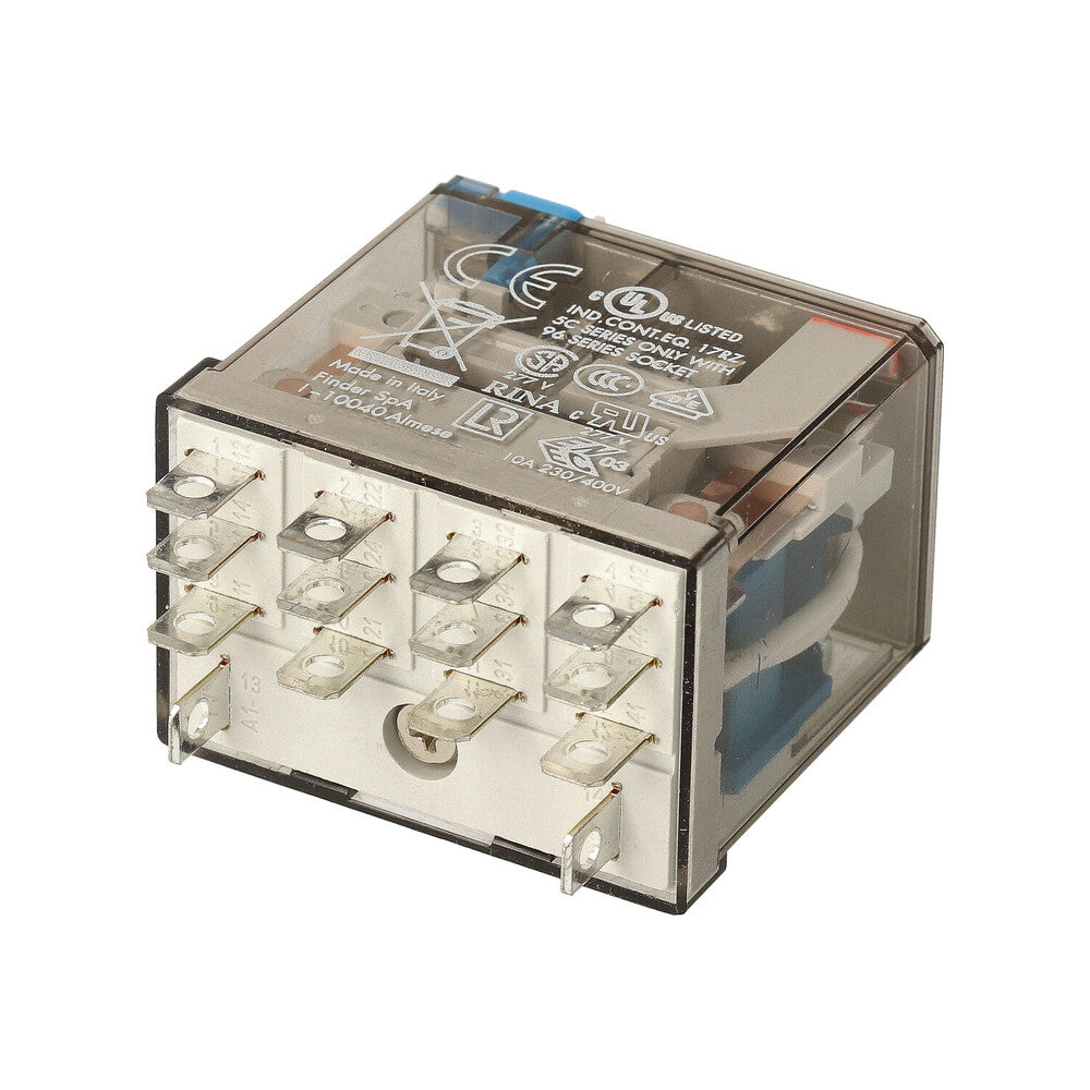 Finder 56.34 Relé De Potencia Miniatura 4CO 12A 24VDC - 56.34.9.024.0040