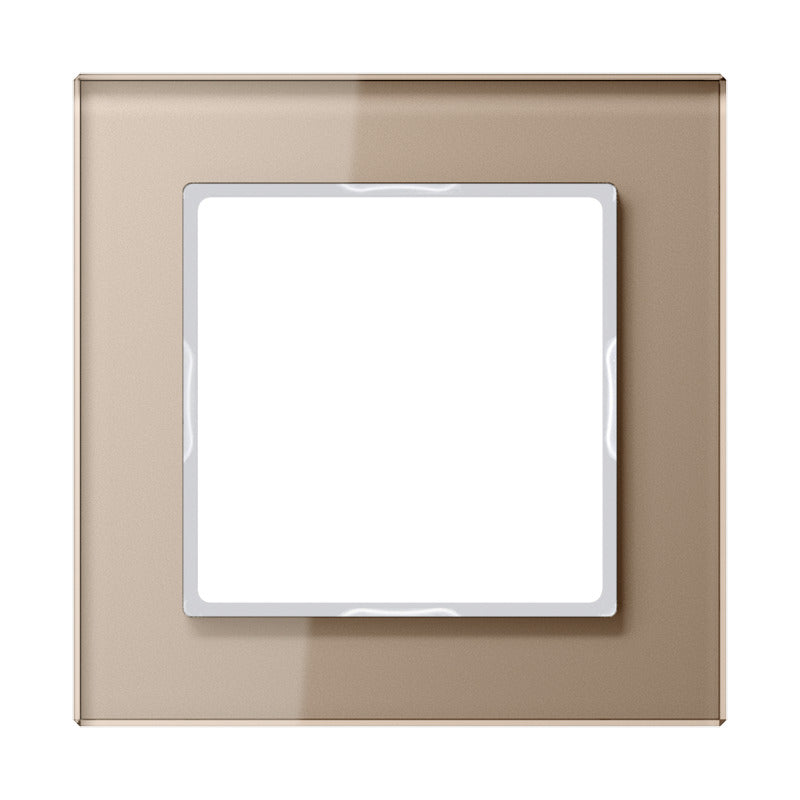 Jung Cristal Tapa Marco Sencillo Champagne - AC581GLCH