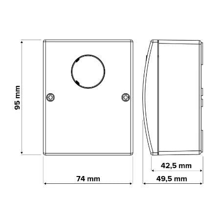 Klemko Lightguard Outdoor Light Sensor Switch 10A 230V - 840005