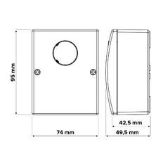 Klemko Lightguard Outdoor Light Sensor Switch 10A 230V - 840005