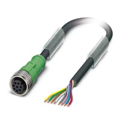 Cable De Sensor M12 De 8 Pines 10M Con Conector Recto - 1520372