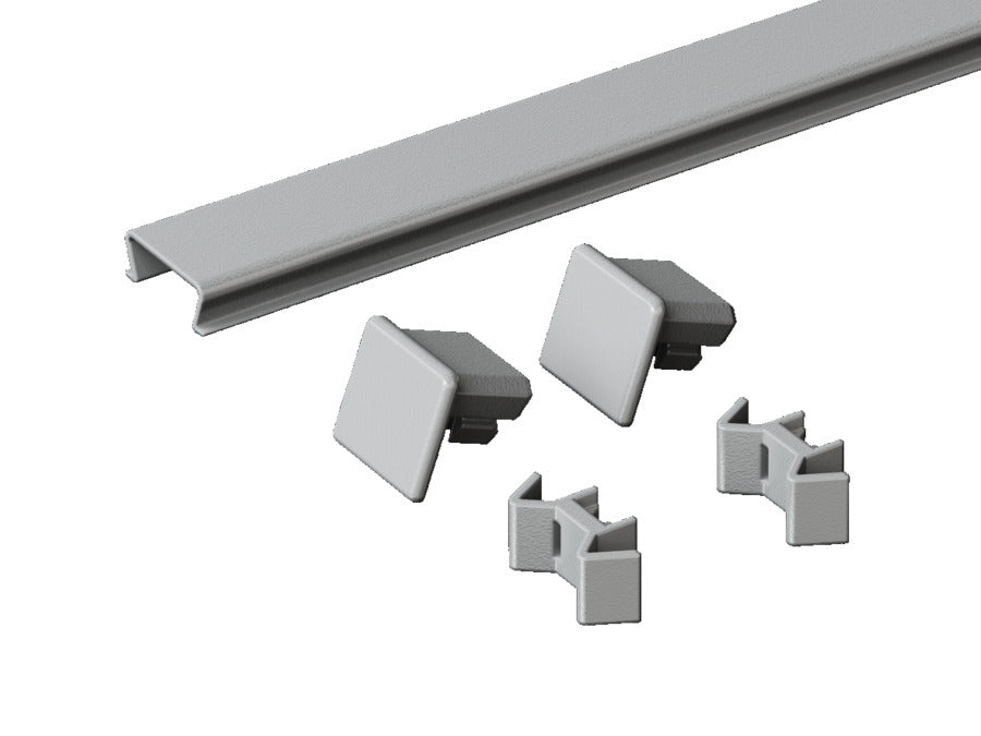 Rittal TS 400mm Tapa De Unión Superior Gris RAL7035 - 8800845