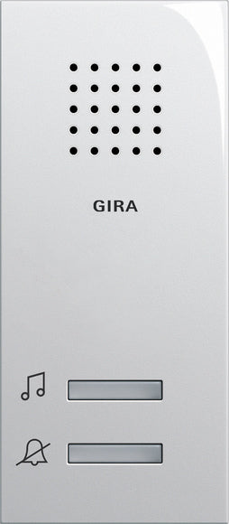 Gira Sistema 55 Montaje En Superficie Timbre De Puerta Blanco Puro - 120003