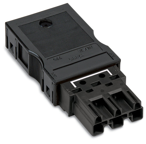 Conector De Cortocircuito WAGO De 3 Polos Con Carcasa De Alivio De Tensión - 770-113/147-000