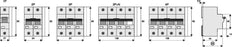 Eaton 80A 3P+N Interruptor Automático C-Carácter 25kA - 211803