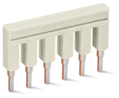 Wago TopJob S Conector De Puente Aislado De 6 Vías - 2002-406 [5 Piezas]