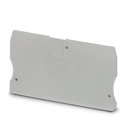 Phoenix Contact D-ST 16 Bloque De Terminal Tapa - 3036657 [10 Piezas]