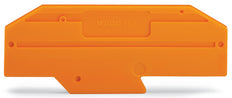 Wago 282-334 Placa Final Gris 2mm - 282-334 [100 Piezas]