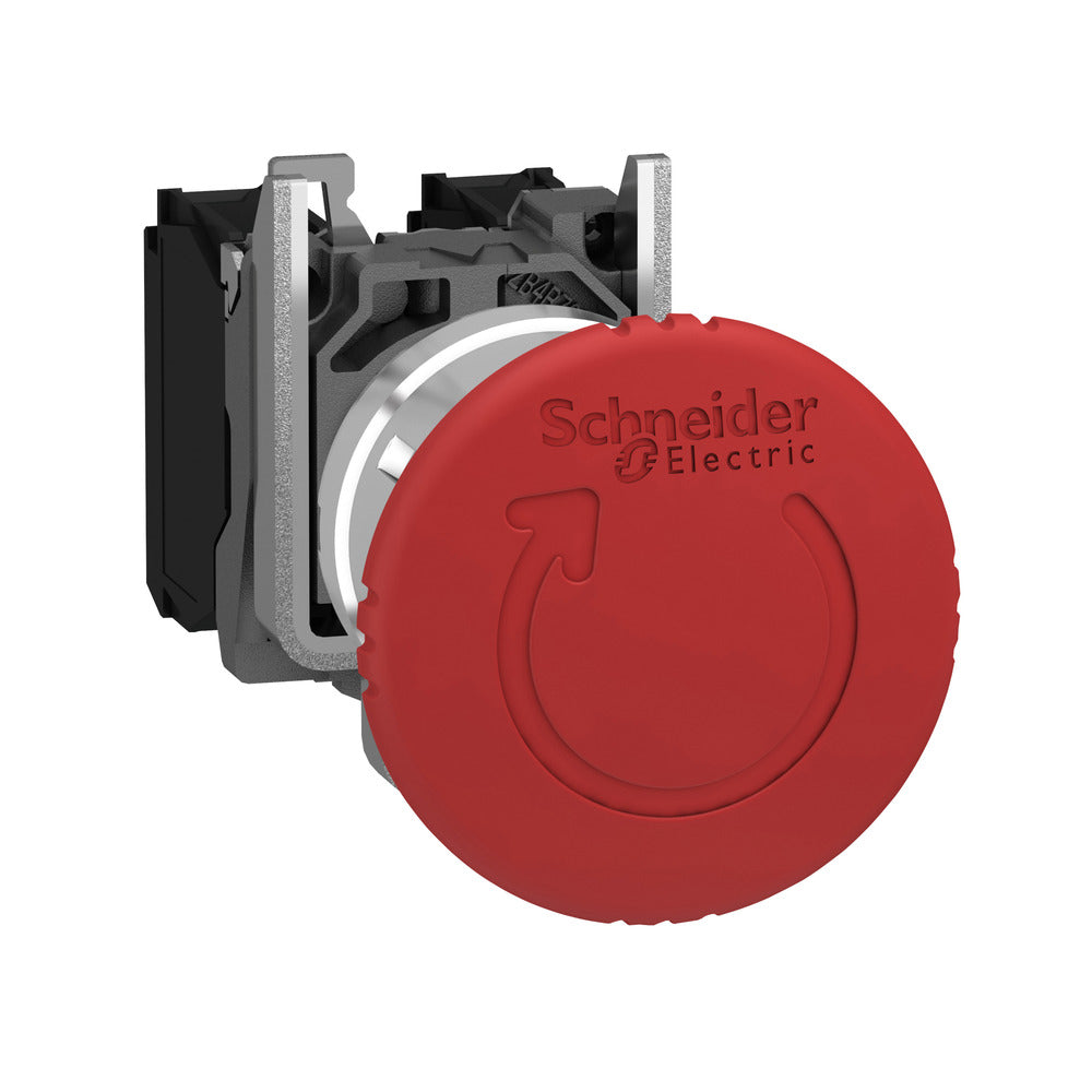 Schneider Electric XB4BS8444 Botón De Parada De Emergencia 40mm - XB4BS8444