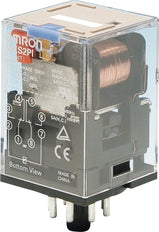 Relé Omron MK-S DPDT 24VDC 10A Con Indicador LED - MKSN8498F