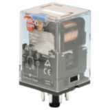 Relé Omron MK-S DPDT 24VDC 10A Con Indicador LED - MKSN8498F