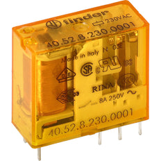 Finder 40.52 Relé PCB 2CO 8A 230VAC - 40.52.8.230.0001