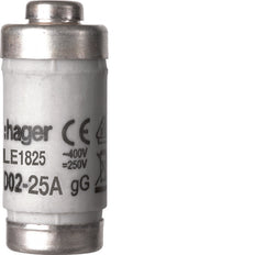 Hager D02 Enlace De Fusible 25A 400V Con Indicador - LE1825 [10 Piezas]