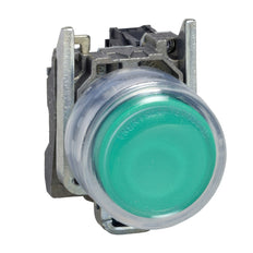 Botón Pulsador Iluminado Certificado Atex 24V Verde Harmony Xb4 - Xb4bp383b5ex
