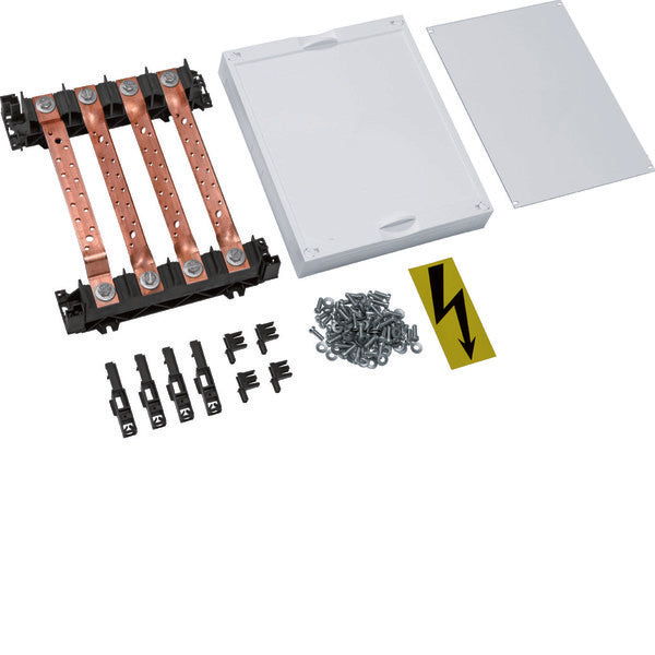 Unidad De Distribución De Barra Vertical Hager 160A 4P 25x4mm - UE21D1