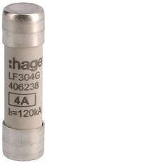 Fusible Cilíndrico Industrial 4A 500V 10x38mm gG - LF304G [10 Piezas]