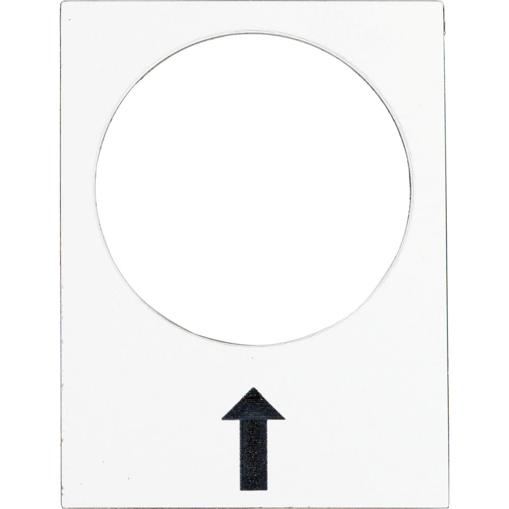 Harmony XB4 Flecha Derecha Soporte De Etiqueta 30x40mm Blanco - ZB2BY4907 [5 Piezas]