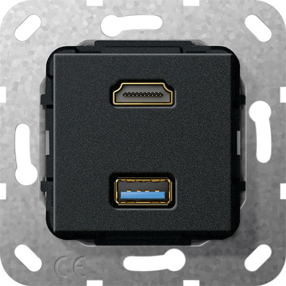 Hdmi Usb 3.0 Tipo A Cambiador De Género Módulo Base - 567810