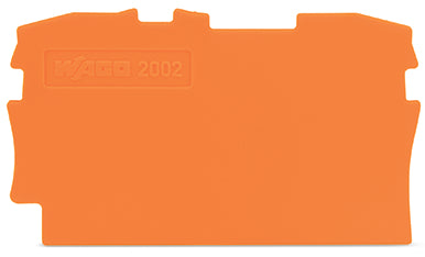 Wago TopJob S Fin Y Placa Intermedia 0.8mm Naranja - 2002-1292 [20 Piezas]