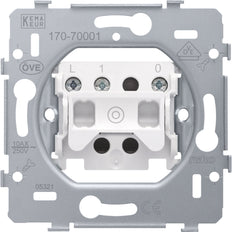 No Base De Botón De Presión Con 3 Conexiones 10A 250V - 170-70001