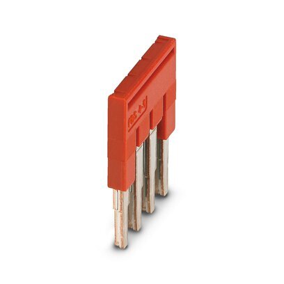 Phoenix Contact Conector De Puente De 4 Polos FBS 4-5 Rojo - 3030187 [5 Piezas]