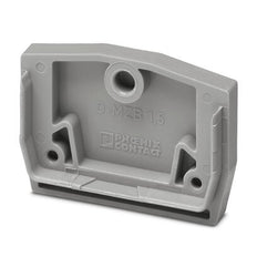 Phoenix Contact D-MZB 1.5 Bloque De Terminal Tapa Final Gris - 3024177 [50 Piezas]