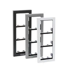 Comelit Marco De Aluminio De 3 Módulos Para Powercom Ikall - 3311/3A