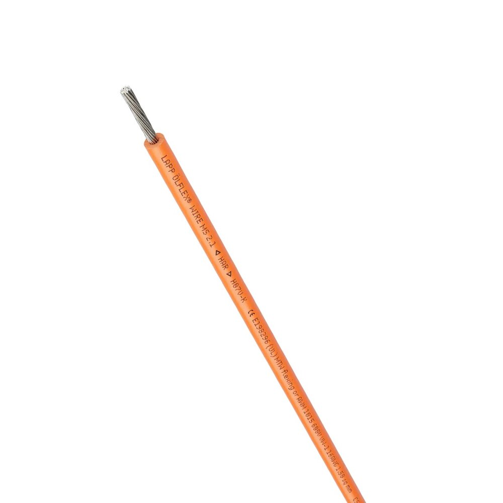LAPP Multi-Standard SC 2.1 Cable Monocore 1mm² Naranja - 4160309 [100 Metros]