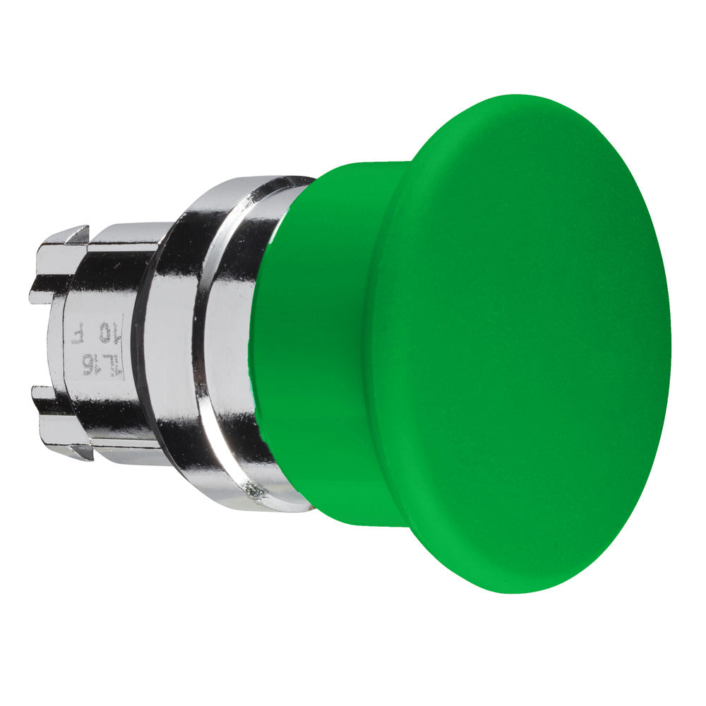 Schneider Electric XB4 40Mm Botón De Presión Champiñón Verde - ZB4BC3