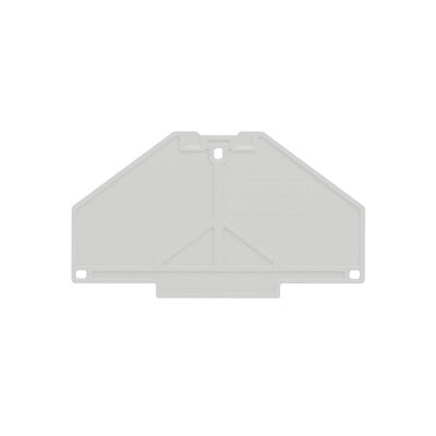 Placa De Extremo Del Bloque De Terminal 70mm X 3mm Gris - 1211450000 [10 Piezas]
