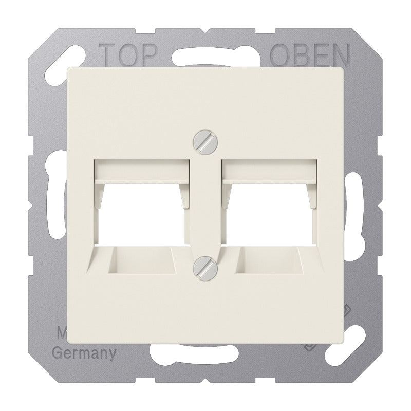 Jung AS500 Dual ITT Tapa Blanca - A569-2NITT