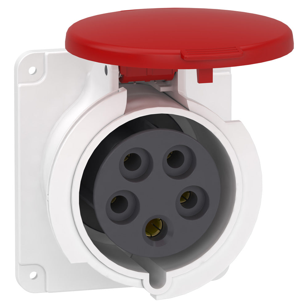 Toma De Panel Industrial Schneider Electric 32A 400V IP44 - PKF32G435
