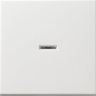 Gira Sistema 55 Interruptor Basculante Indicador Blanco Mate - 091427 [2 Piezas]