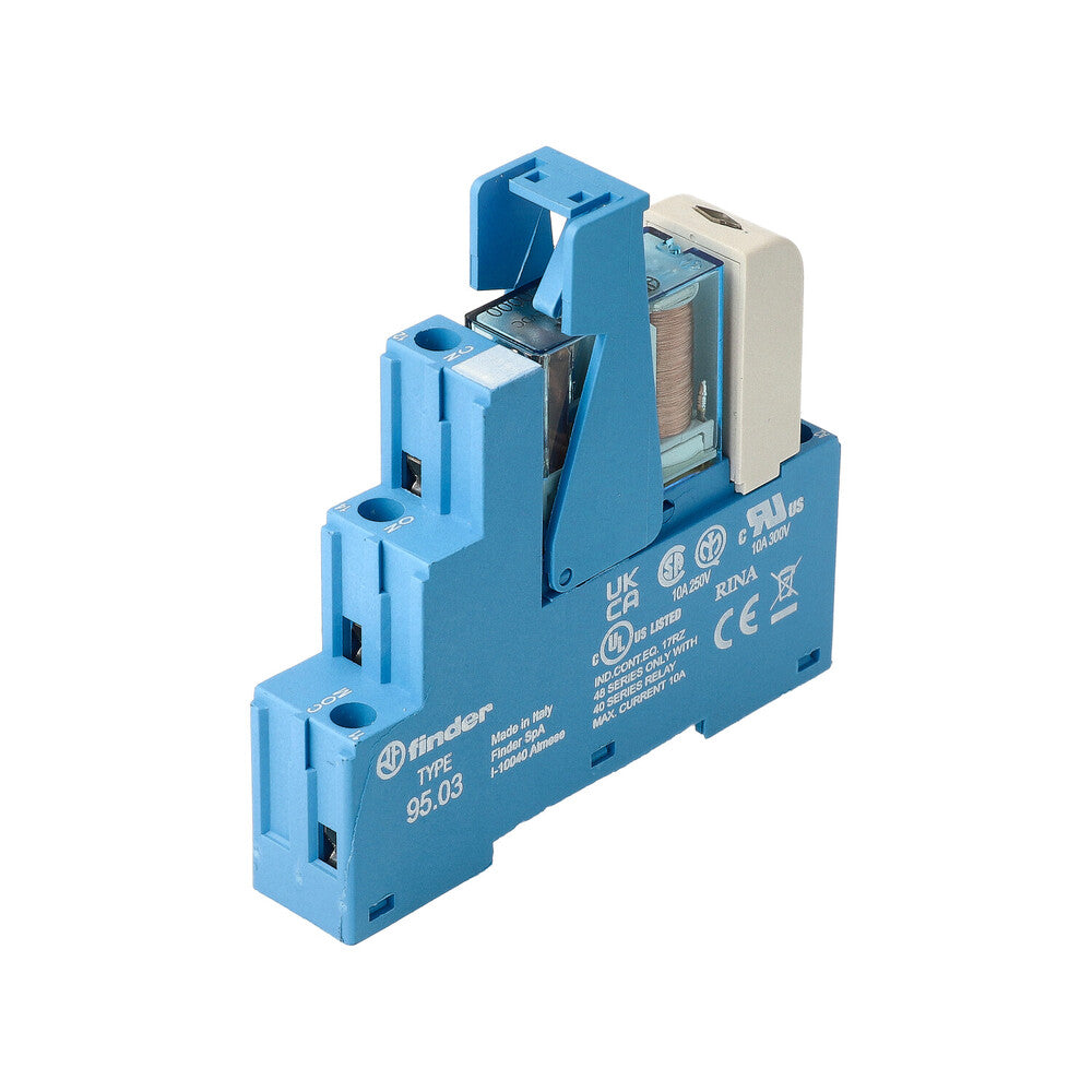 Finder 48.31 Módulo De Relé De Interfaz 12 V CC 10 A Contacto Único - 48.31.7.012.0050