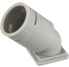 Abb Hafbox 19Mm Inserto De Conducto A 45 Grados Para 190/196 - 7128.150 [5 Piezas]