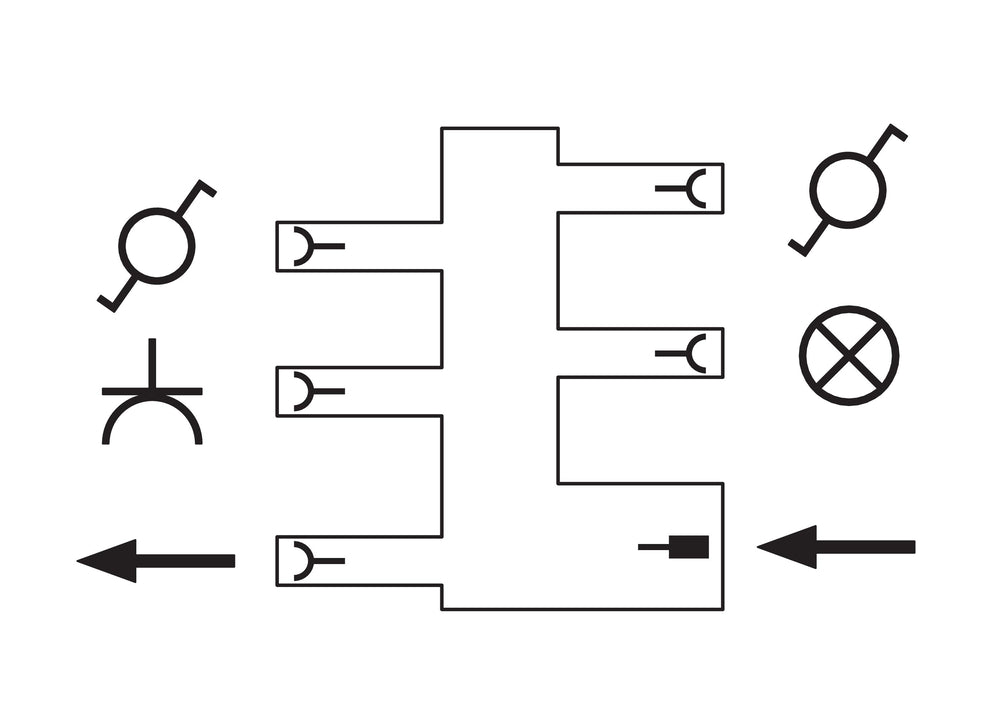 WAGO 770-638 Interruptor De Conector De Distribución De 3 Polos - 770-638