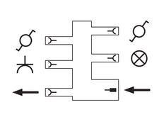 WAGO 770-638 Interruptor De Conector De Distribución De 3 Polos - 770-638