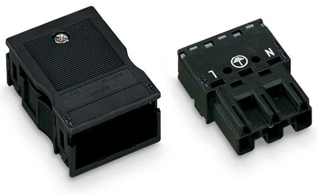 Wago 770-113 Conector Macho De 3 Polos Con Alivio De Tensión - 770-113 [2 Piezas]