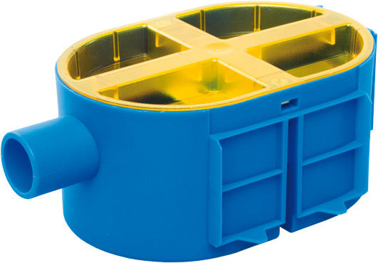 ABB H150 Caja De Conexiones De Pared 50mm Simple 16mm Entrada - 7120.193 [2 Piezas]